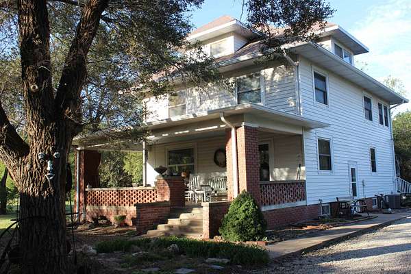 11.5 Acres of Land with Home for Sale in Falun, Kansas