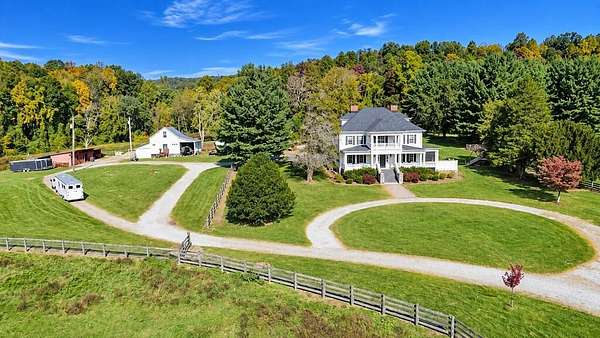 74.1 Acres of Land with Home for Sale in Draper, Virginia