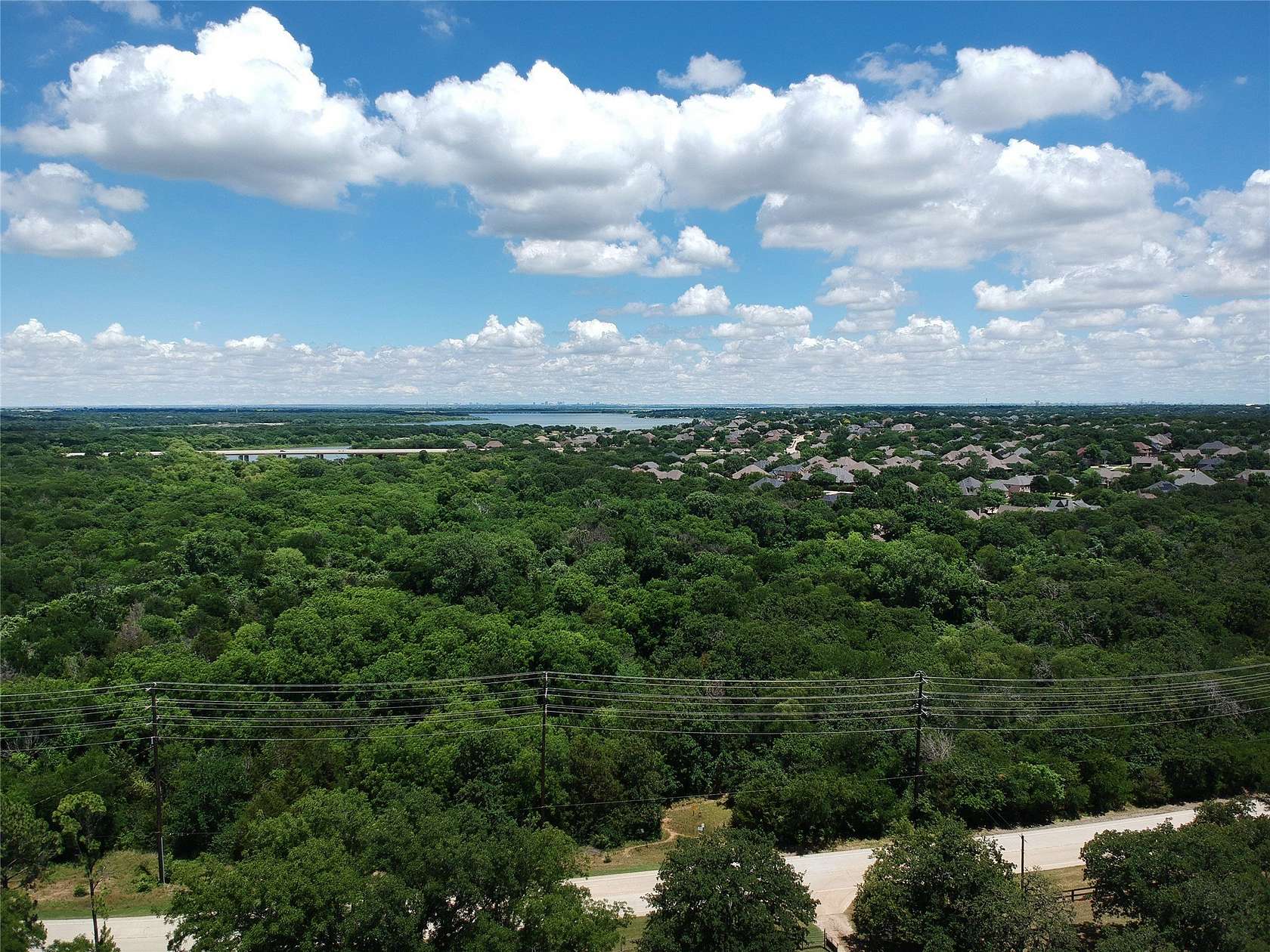 2.5 Acres of Land with Home for Sale in Copper Canyon, Texas
