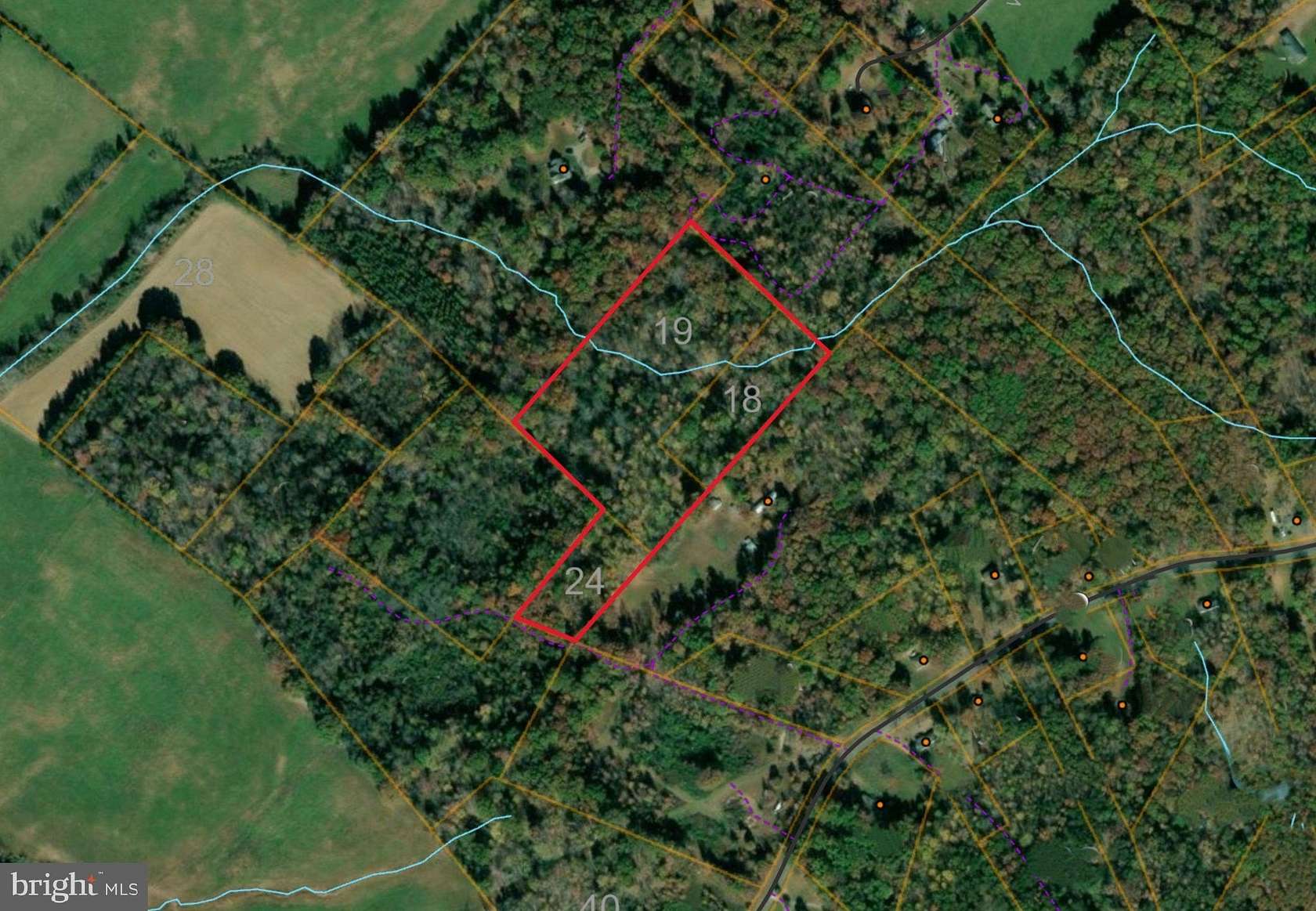 9.44 Acres of Residential Land for Sale in Orange, Virginia