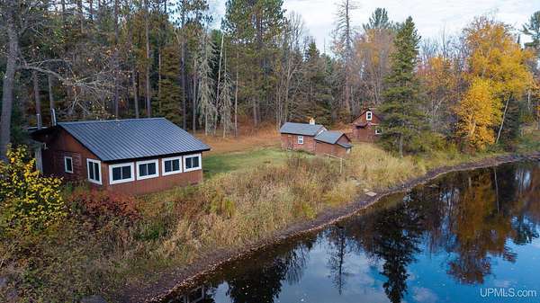 4.55 Acres of Land with Home for Sale in Republic, Michigan