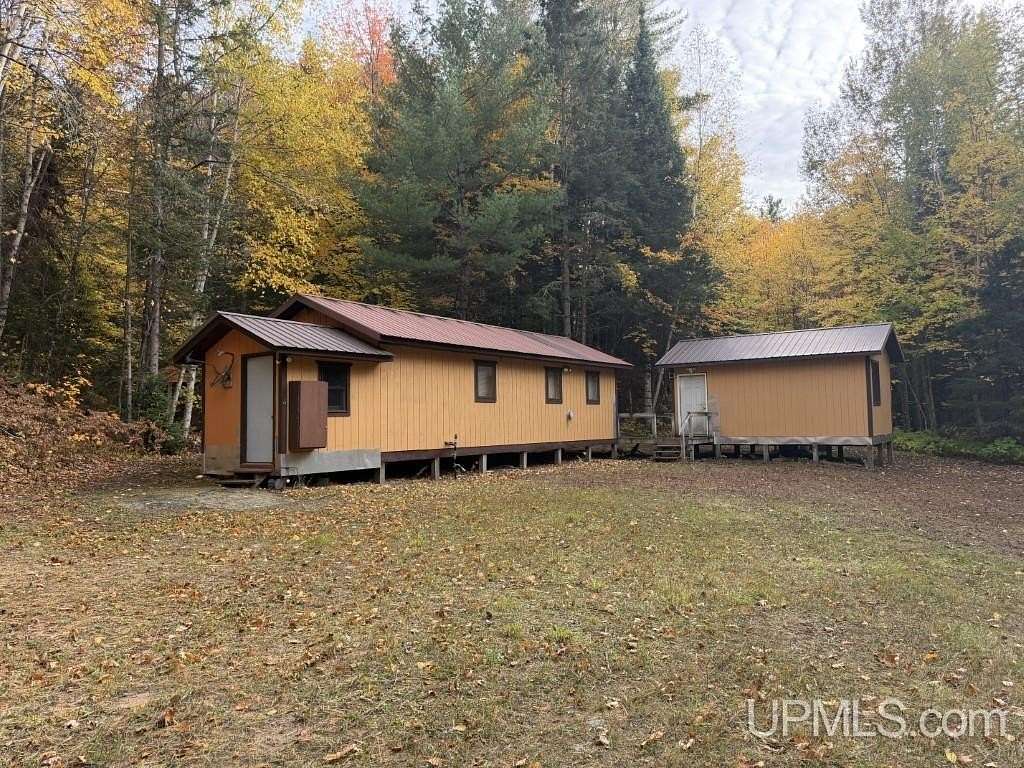 80 Acres of Recreational Land with Home for Sale in Baraga, Michigan