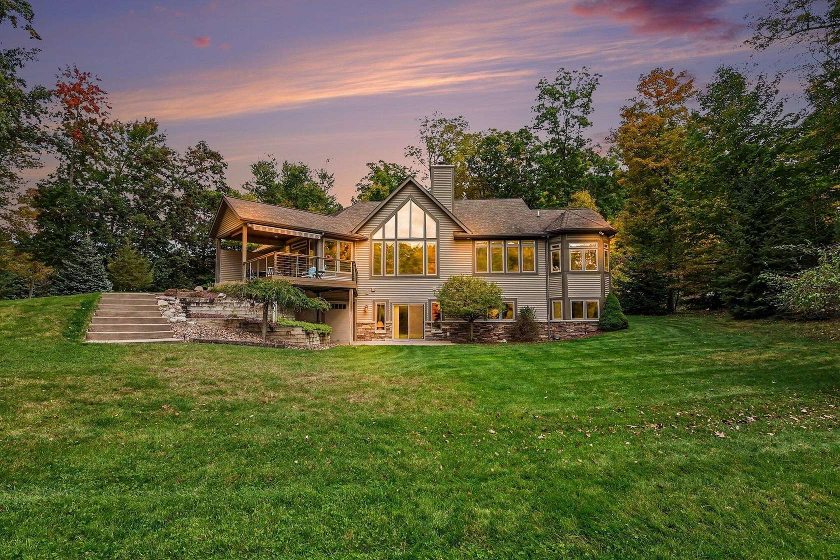 1.8 Acres of Land with Home for Sale in Alto, Michigan