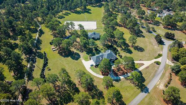 12 Acres of Land with Home for Sale in Southern Pines, North Carolina