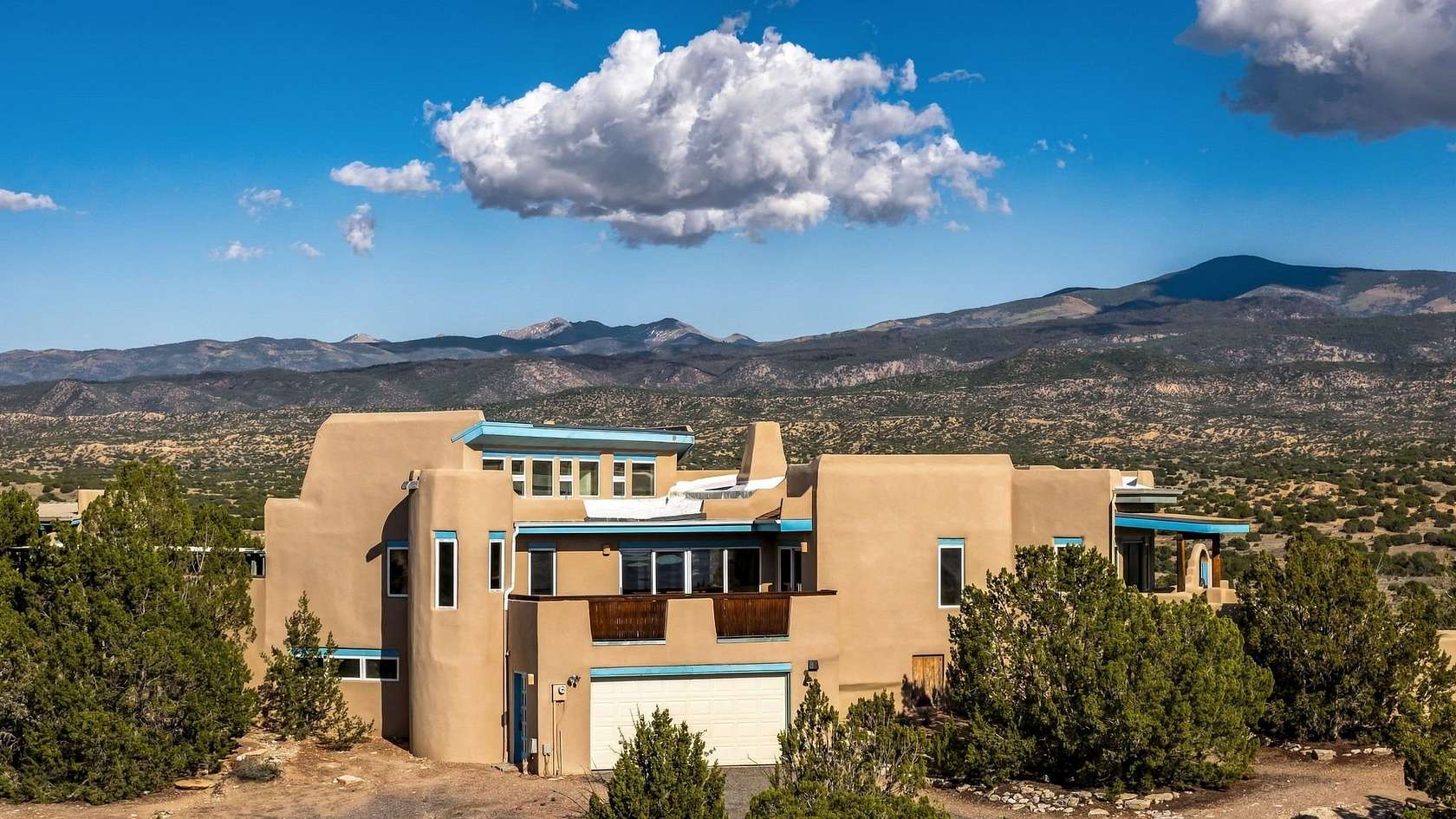 5.33 Acres of Land with Home for Sale in Nambe, New Mexico