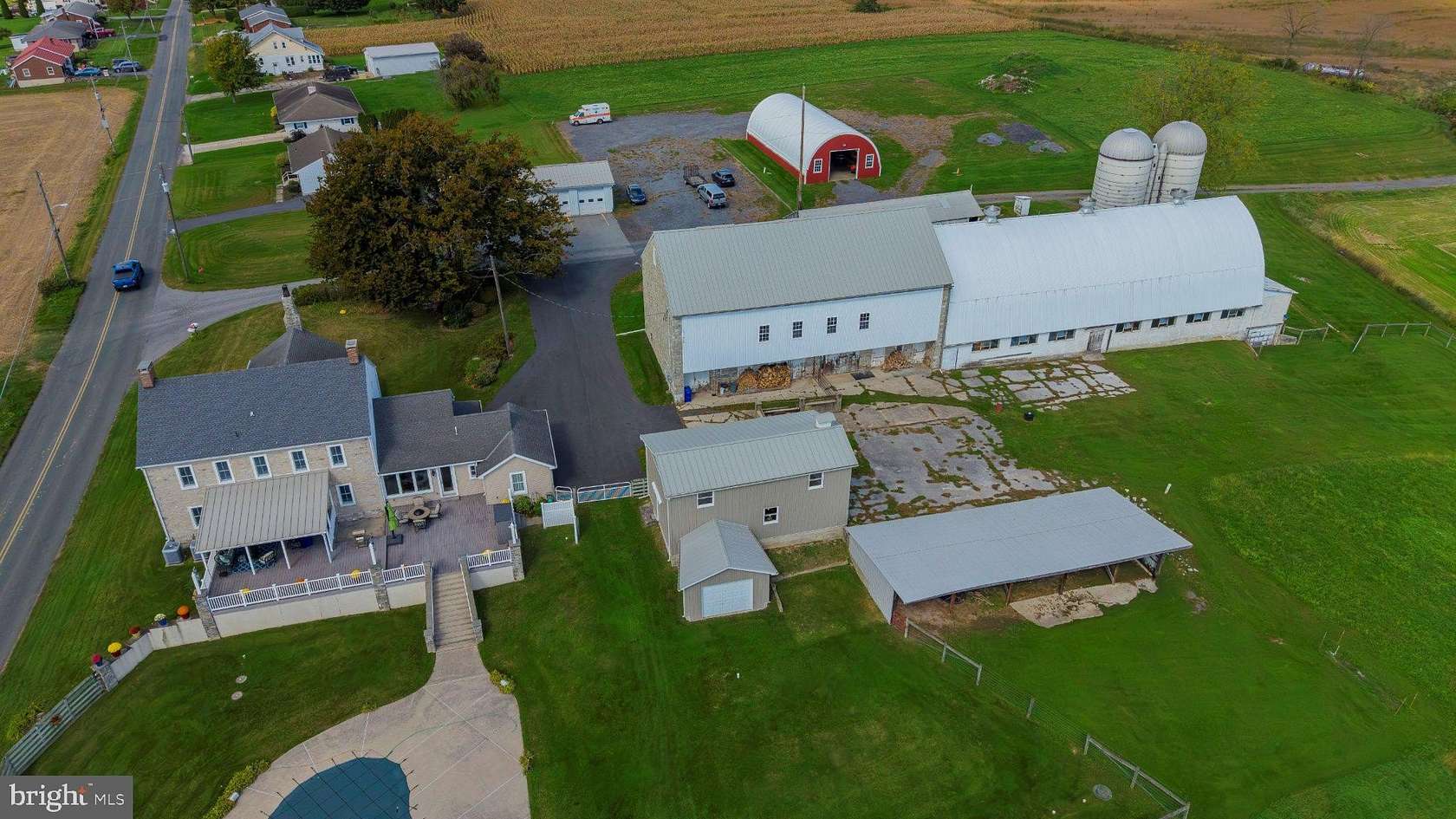 12.2 Acres of Land with Home for Sale in Kutztown, Pennsylvania