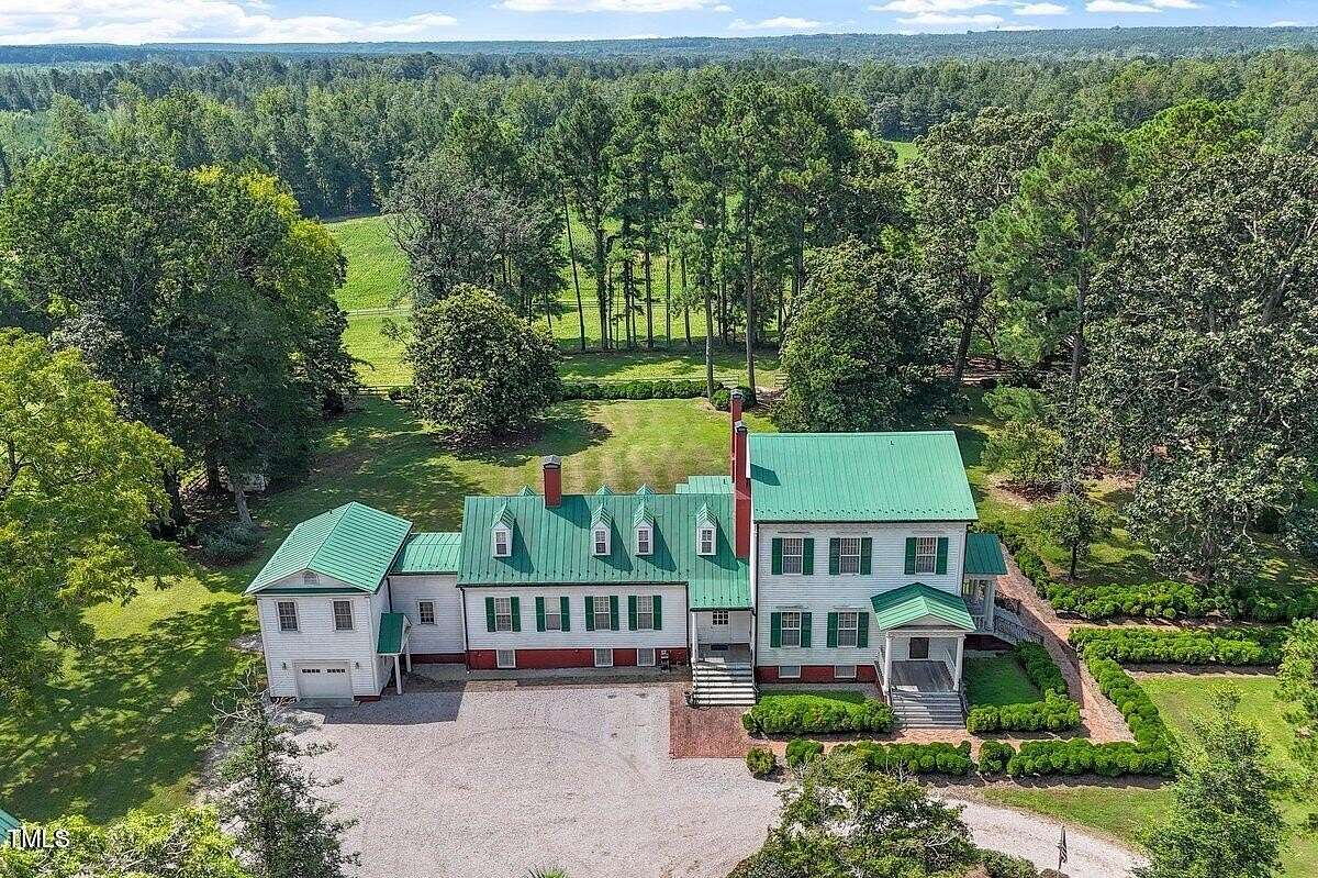 45.3 Acres of Land with Home for Sale in Macon, North Carolina