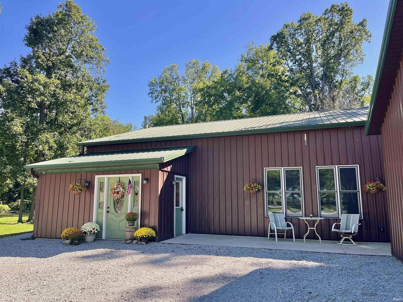 7 Acres of Land with Home for Sale in Bluffton, Indiana