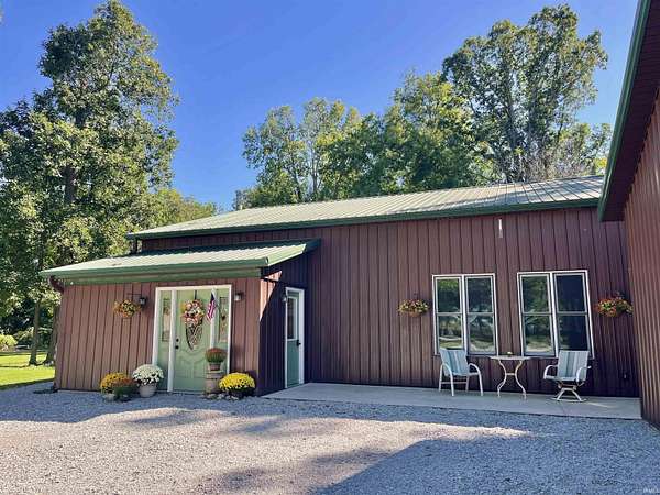 7 Acres of Land with Home for Sale in Bluffton, Indiana