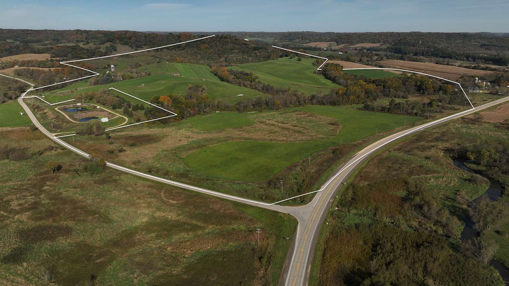 248 Acres of Land with Home for Sale in Richland Center, Wisconsin