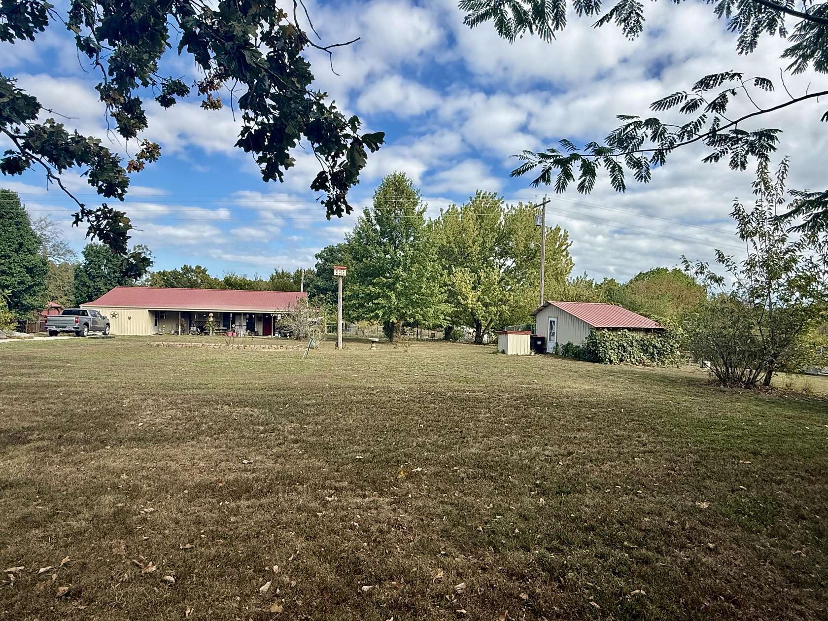 8.13 Acres of Land with Home for Sale in Houston, Missouri
