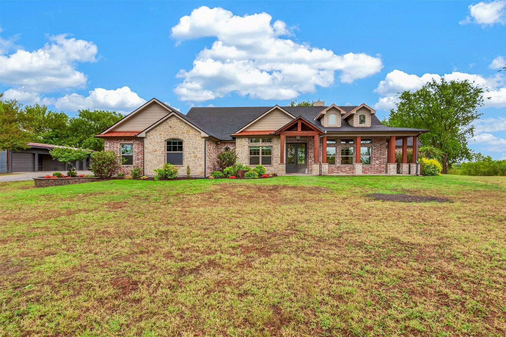 5 Acres of Land with Home for Sale in Whitewright, Texas
