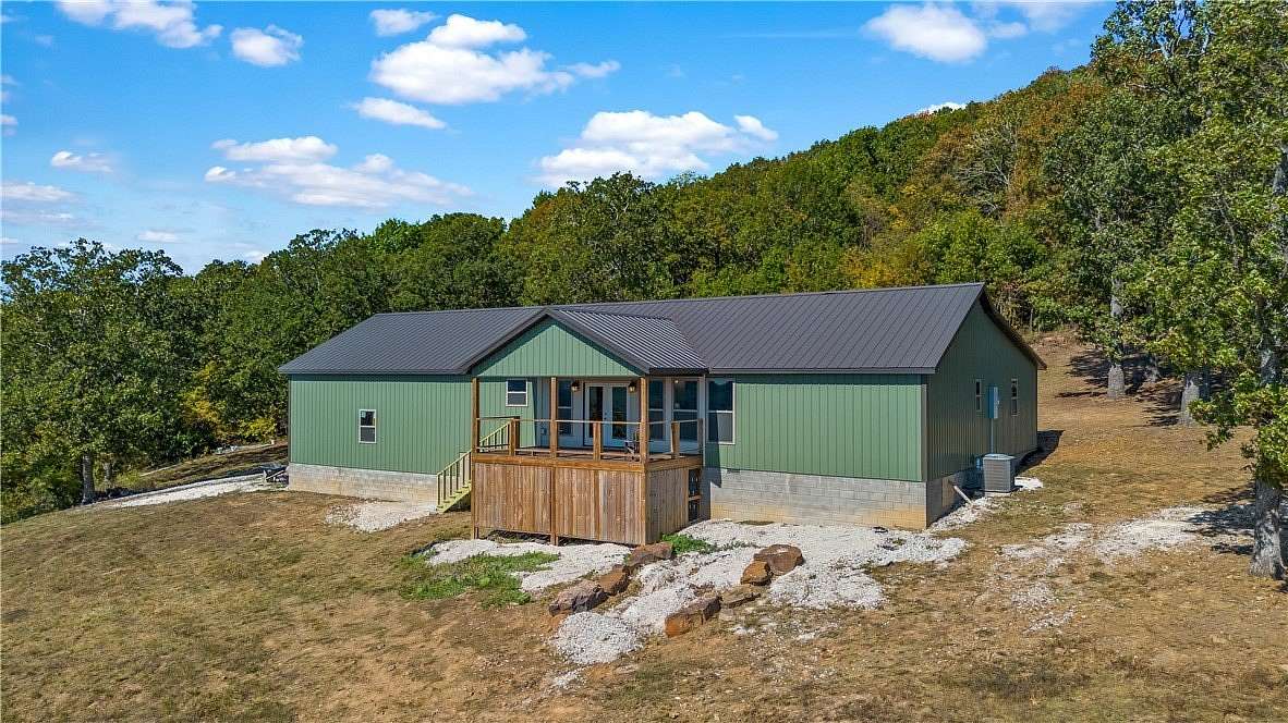 37.4 Acres of Recreational Land with Home for Sale in Alpena, Arkansas