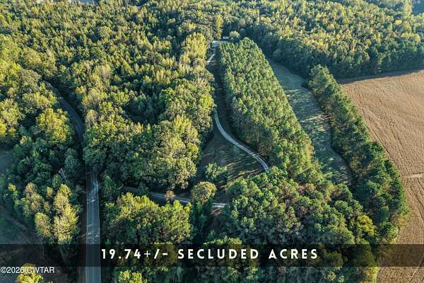 19.7 Acres of Land with Home for Sale in Lavinia, Tennessee