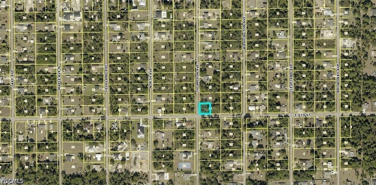 0.25 Acres of Residential Land for Sale in Lehigh Acres, Florida