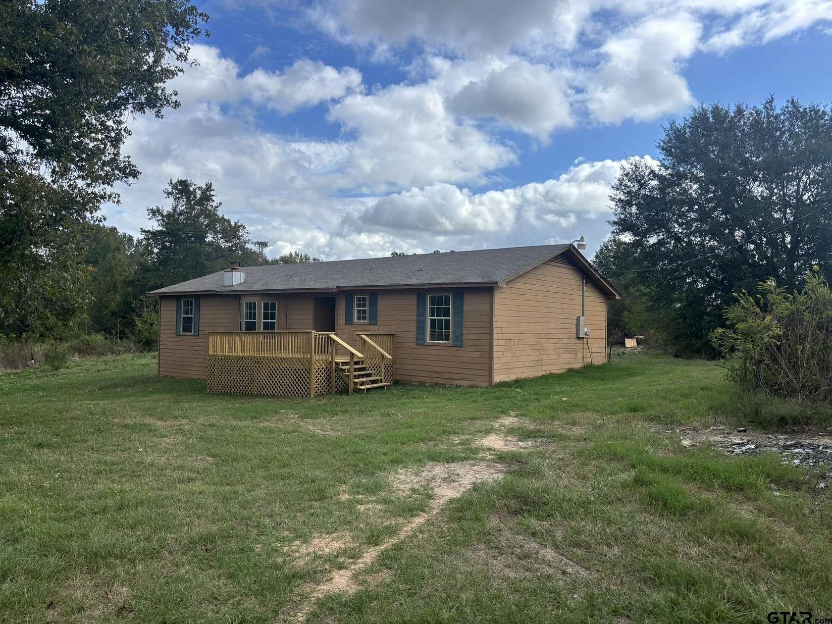 5 Acres of Land with Home for Sale in Pittsburg, Texas