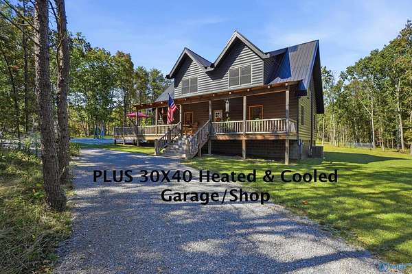 3.12 Acres of Land with Home for Sale in Mentone, Alabama