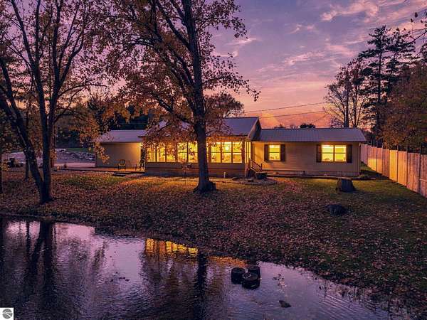 1.68 Acres of Land with Home for Sale in Merritt, Michigan