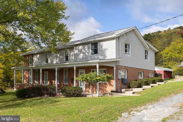 16.6 Acres of Land with Home for Sale in Keyser, West Virginia
