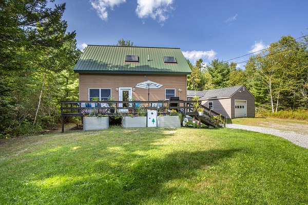 9.85 Acres of Land with Home for Sale in Owls Head, Maine