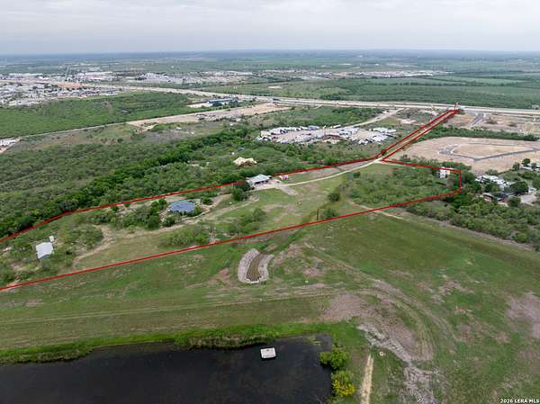 13.9 Acres of Improved Commercial Land for Sale in Converse, Texas