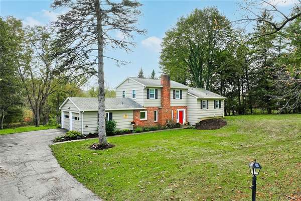 3.1 Acres of Land with Home for Sale in Honeoye Falls, New York