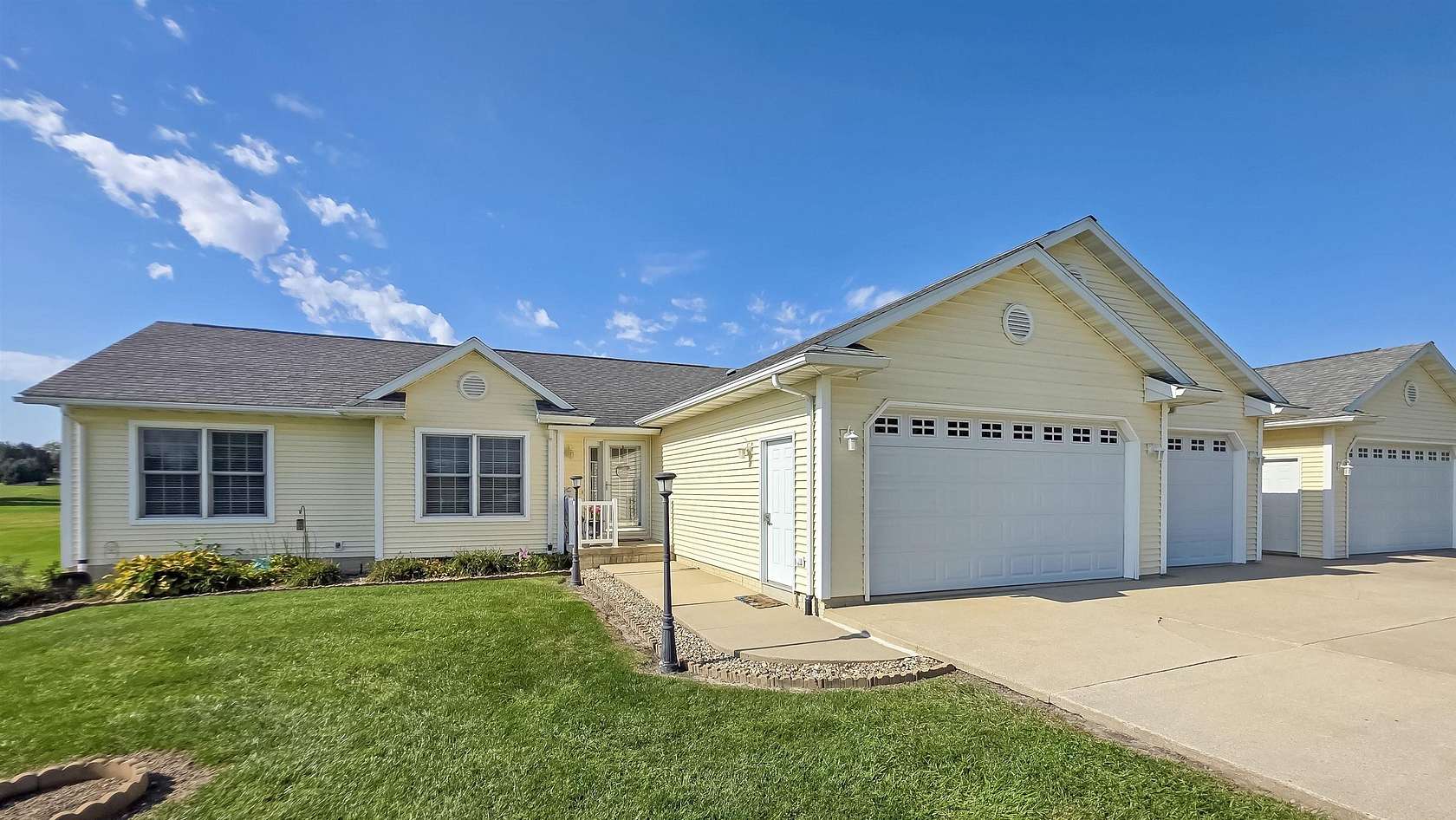 3 Acres of Land with Home for Sale in New Hartford, Iowa
