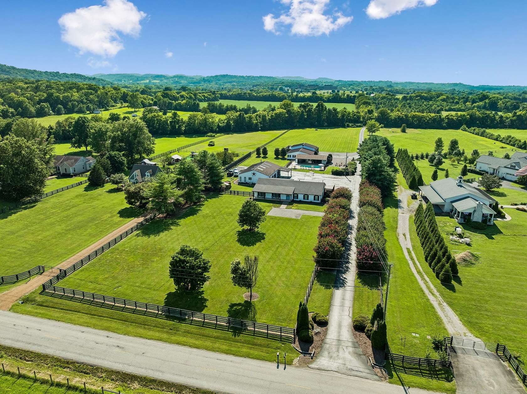 4.77 Acres of Land with Home for Sale in College Grove, Tennessee