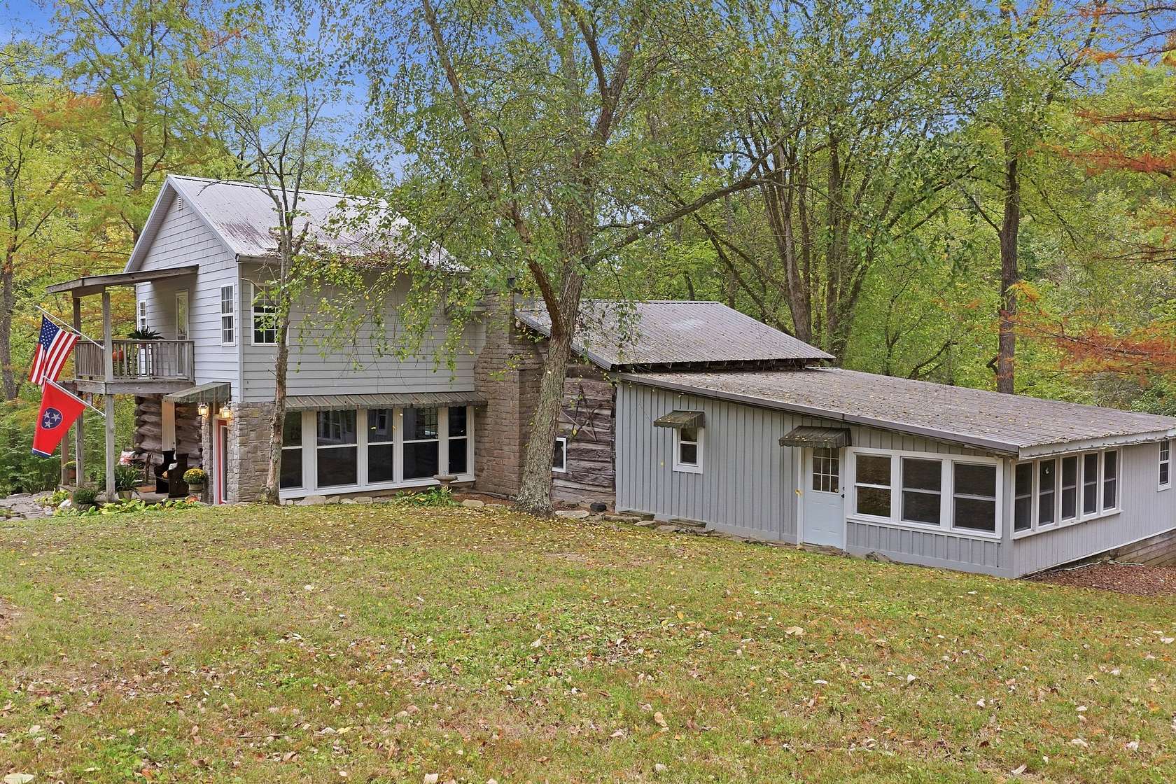 21.2 Acres of Land with Home for Auction in Woodbury, Tennessee