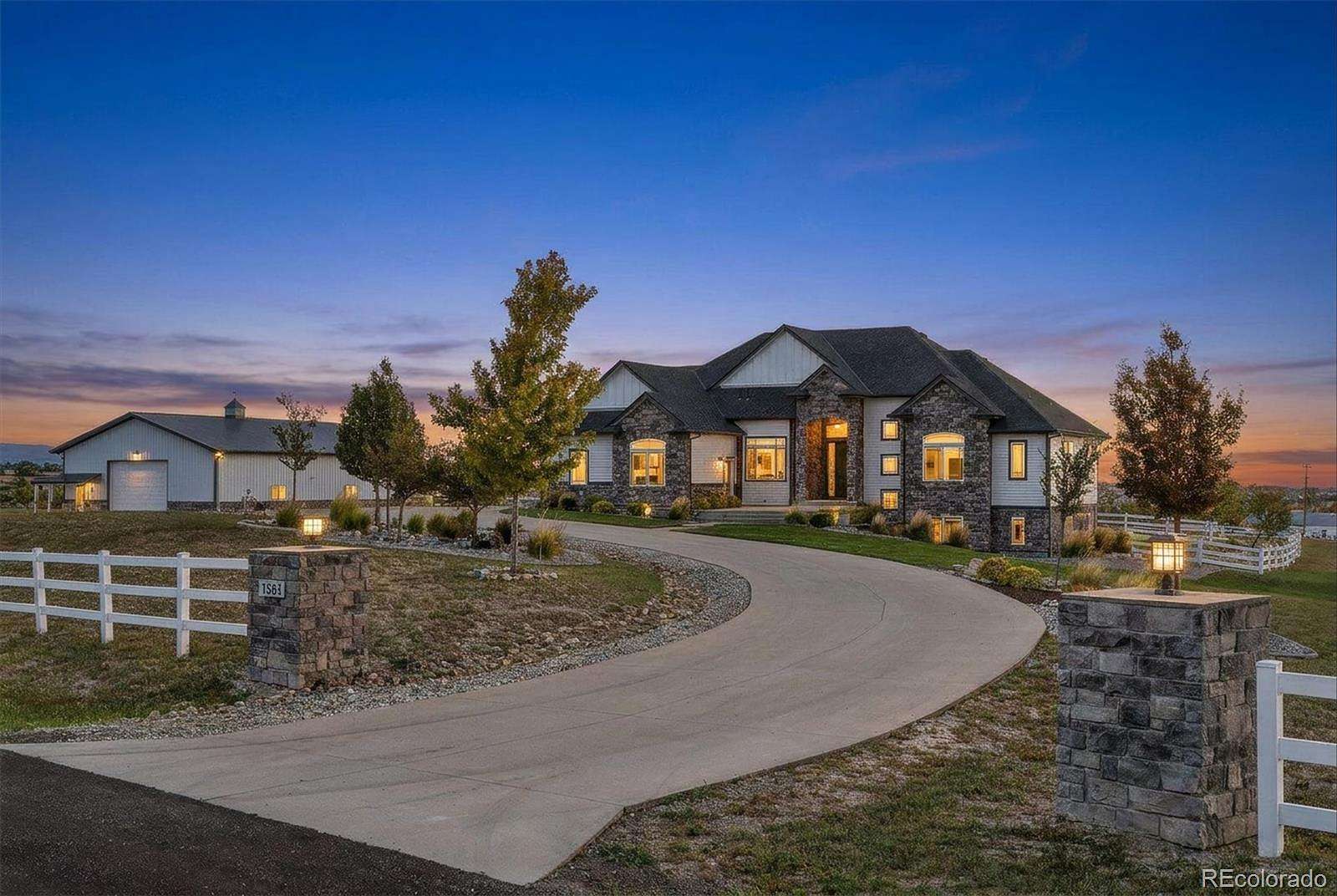 6 Acres of Land with Home for Sale in Parker, Colorado