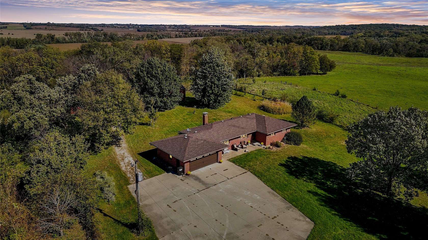 8 Acres of Land with Home for Sale in Indianola, Iowa