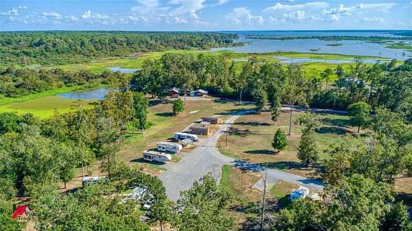23.9 Acres of Recreational Land with Home for Sale in Logansport, Louisiana