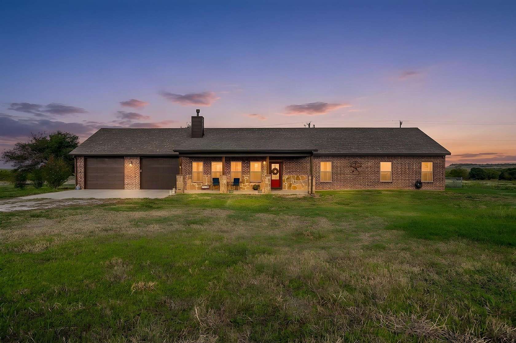 2 Acres of Land with Home for Sale in Bridgeport, Texas