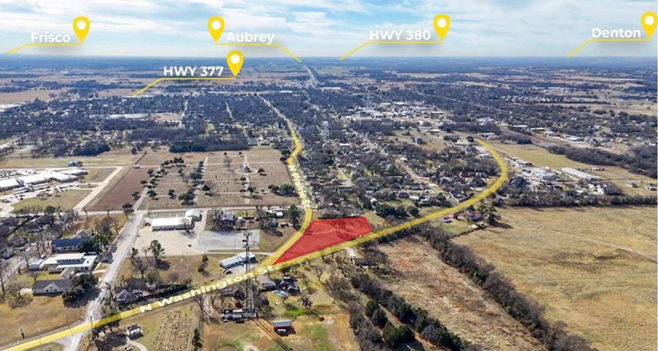 1.3 Acres of Commercial Land for Sale in Pilot Point, Texas
