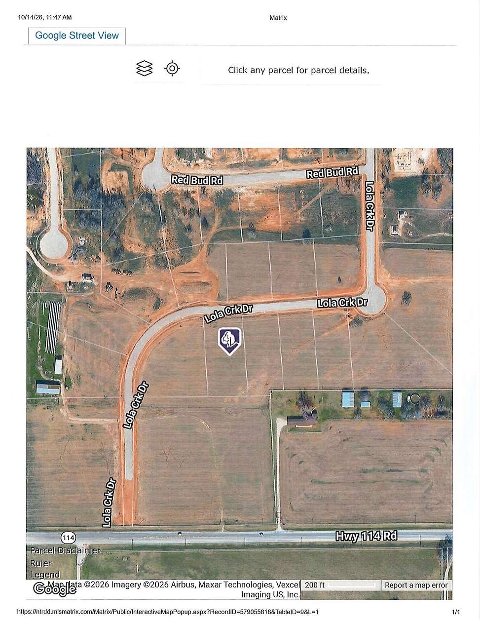 1.35 Acres of Residential Land for Sale in Boyd, Texas