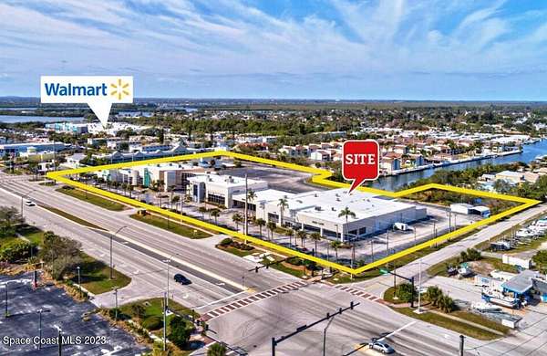 7 Acres of Improved Commercial Land for Lease in Merritt Island, Florida