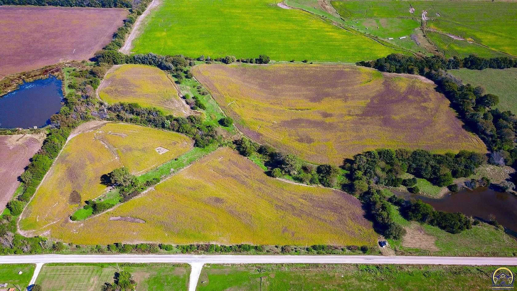 16.2 Acres of Land for Sale in Tecumseh, Kansas