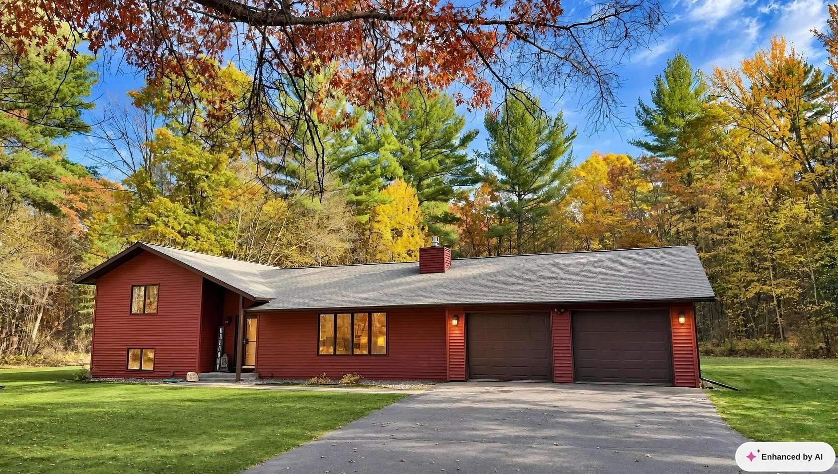 2 Acres of Land with Home for Sale in Tomahawk, Wisconsin