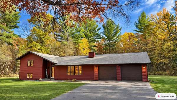 2 Acres of Land with Home for Sale in Tomahawk, Wisconsin