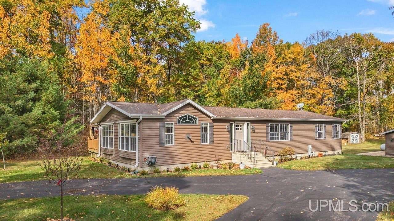 2 Acres of Land with Home for Sale in Pembine Town, Wisconsin
