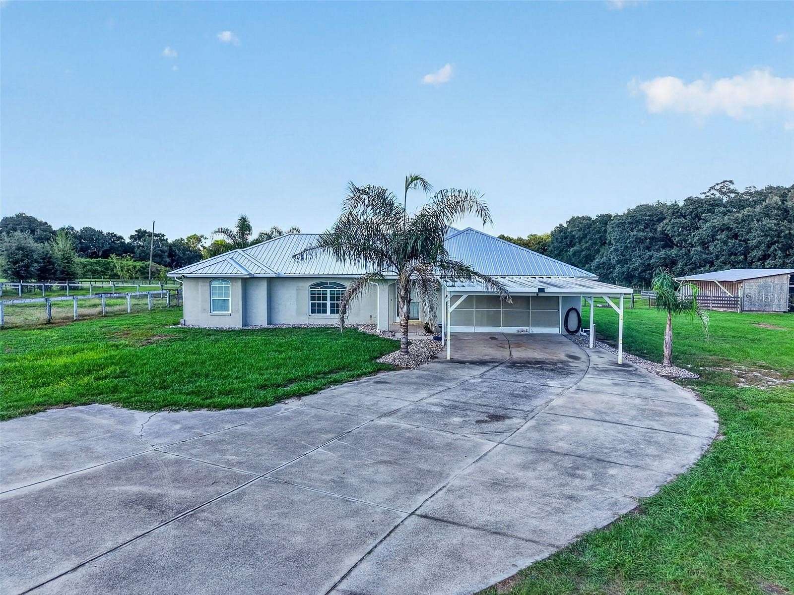 6.67 Acres of Land with Home for Lease in Wildwood, Florida