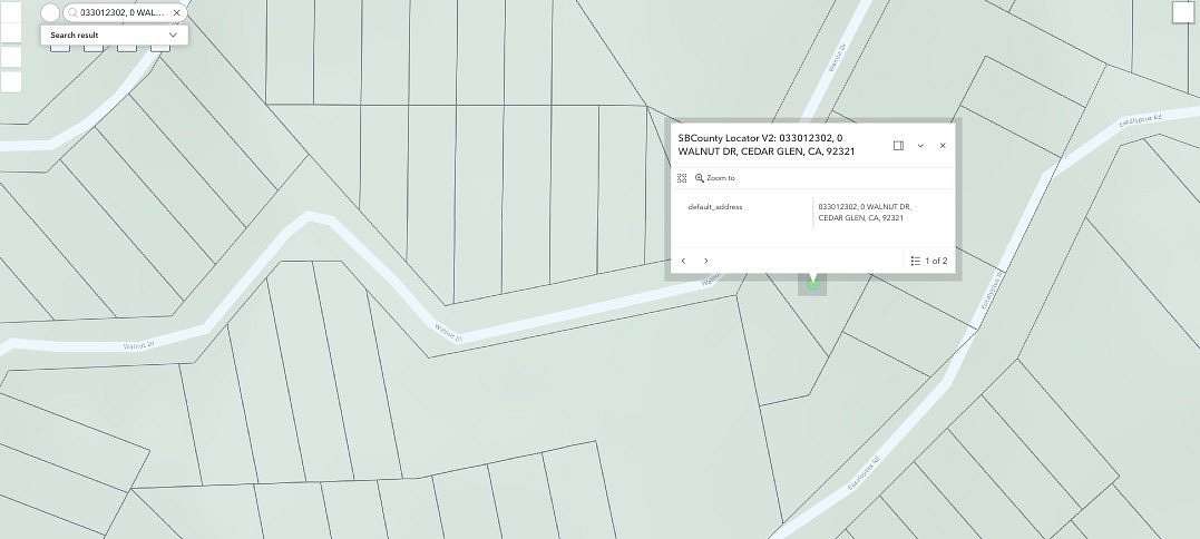 0.06 Acres of Land for Sale in Cedar Glen, California
