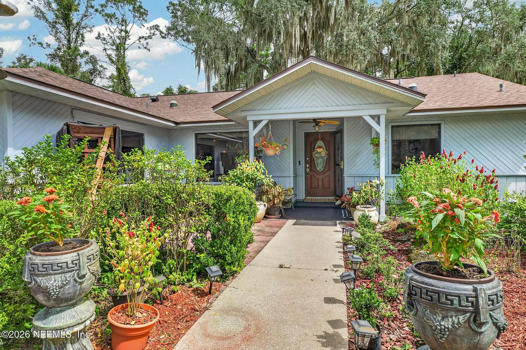 1.6 Acres of Land with Home for Sale in Melrose, Florida