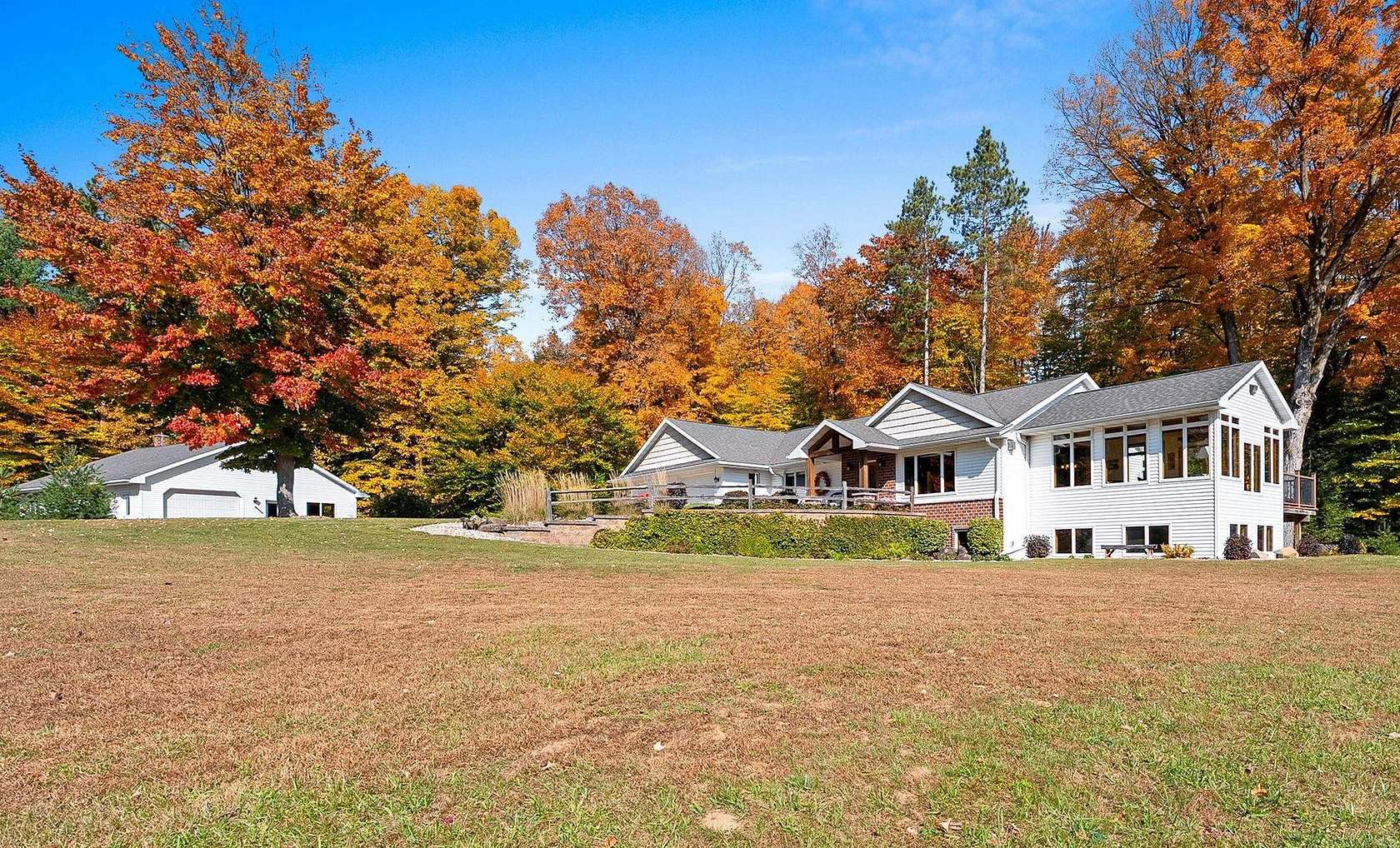 39.3 Acres of Land with Home for Sale in Suring, Wisconsin