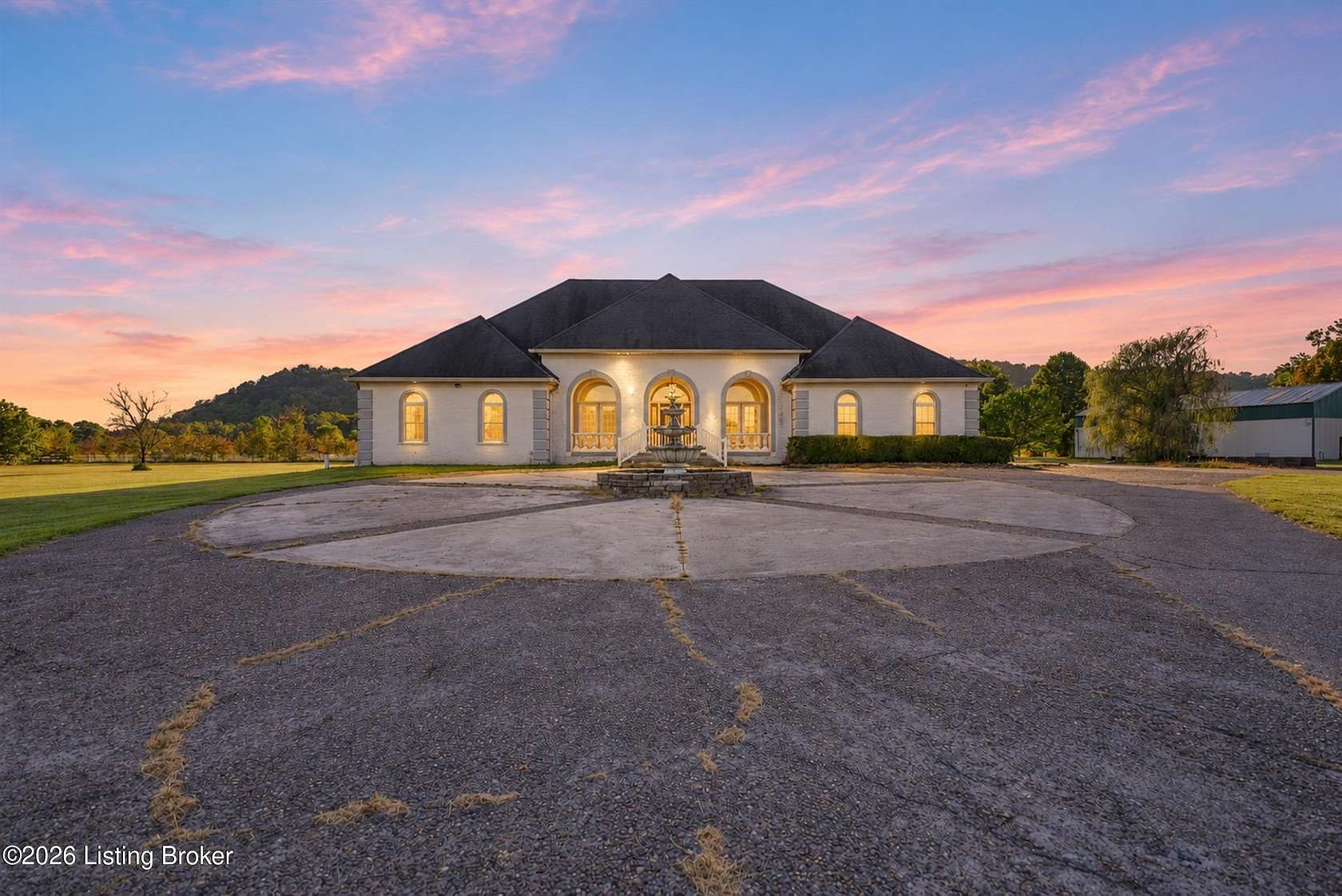 6.56 Acres of Land with Home for Sale in Shepherdsville, Kentucky