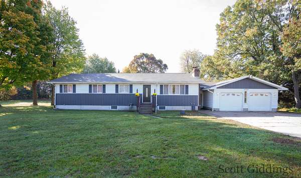 1.58 Acres of Land with Home for Sale in Greenville, Michigan
