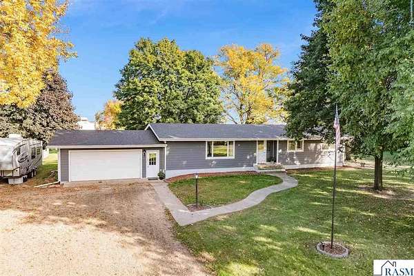 5 Acres of Land with Home for Sale in Blue Earth, Minnesota