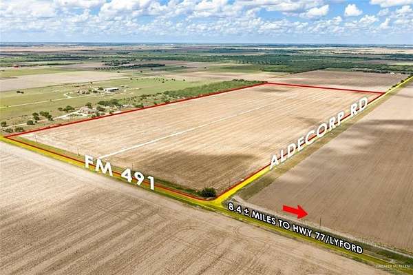 66 Acres of Land for Sale in Lyford, Texas