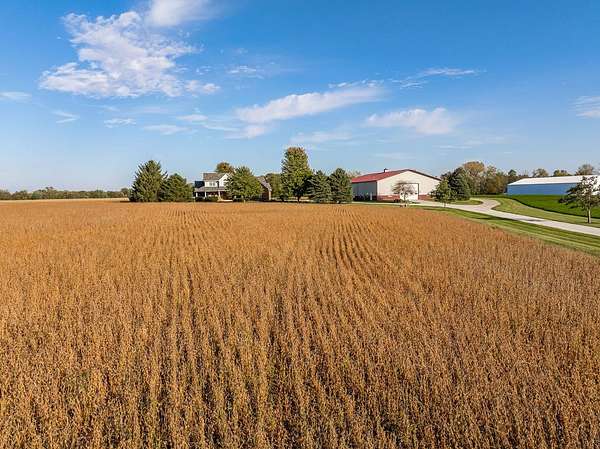 10 Acres of Land with Home for Sale in Manhattan, Illinois