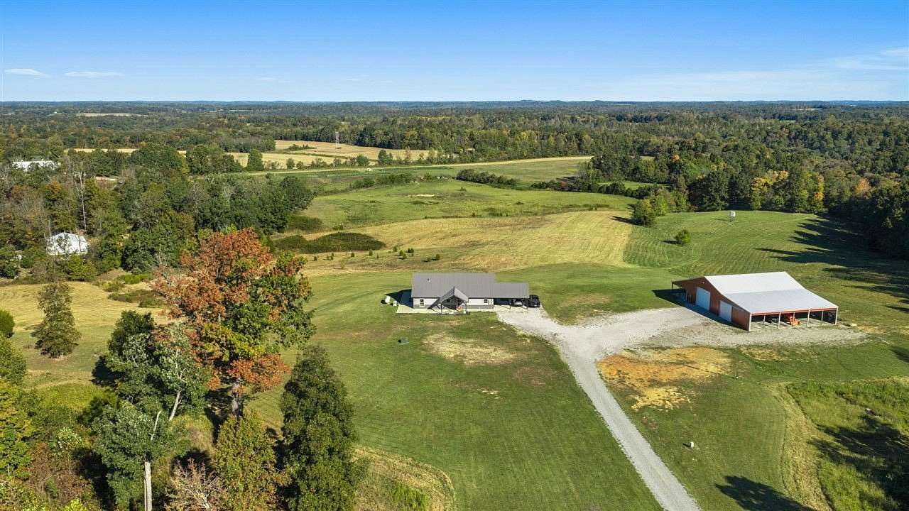 60 Acres of Land with Home for Sale in Morgantown, Kentucky
